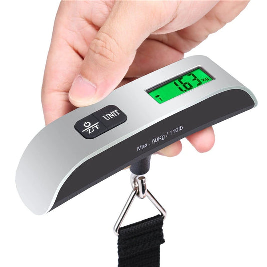 TripWeigh™ – Portable Digital Luggage Scale with LCD Display (110lb/50kg)