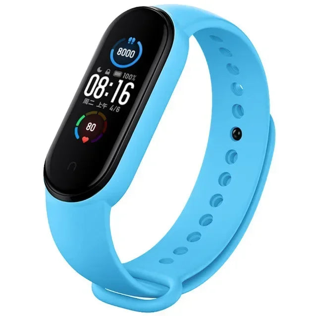 MiStyle™ Silicone Bands – Wrist Straps for Xiaomi Mi Band 3–7