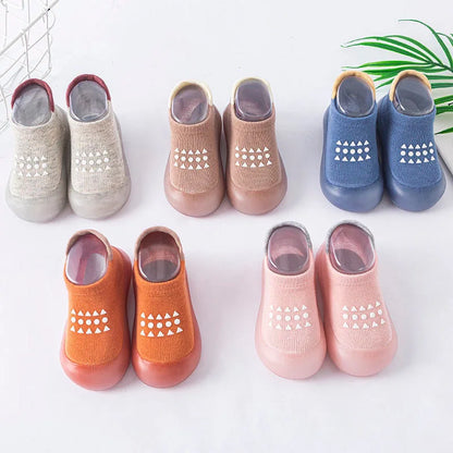 TinySteps™ 🧦👶 – Breathable Baby Walking Shoes with Anti-Slip Sole