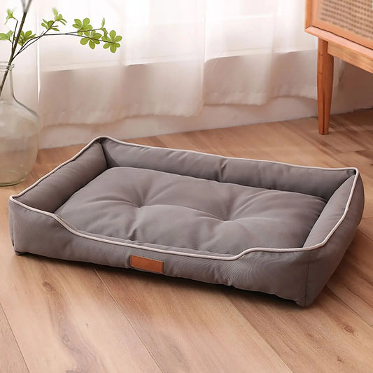 PawsShield™ – Waterproof Dog Bed for All Seasons (Anti-Bite + Thick Padding)