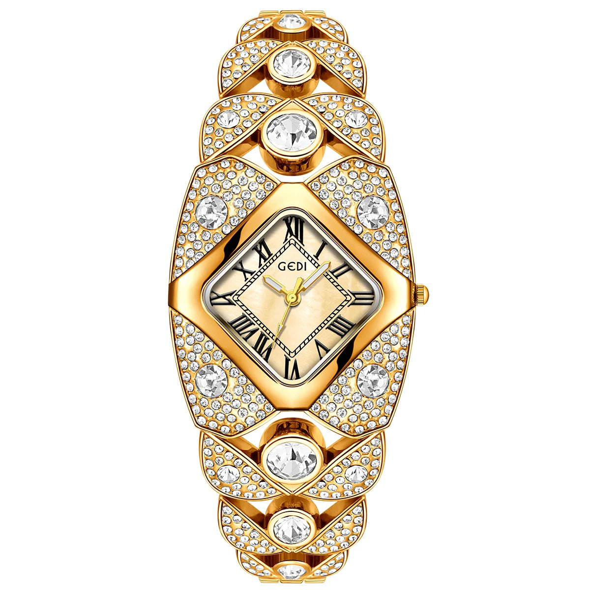 AuroraTime™ 💫🩷 –  Luxury Women’s Wristwatch with Diamonds & Waterproof Design