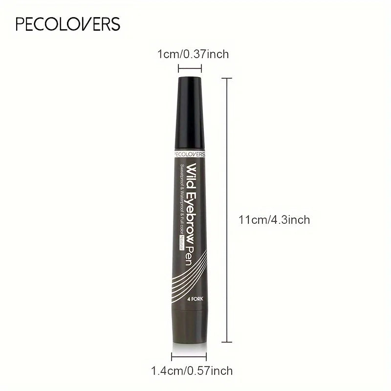 ✒️ BrowInk™ 4-Tip Tattoo Pen – Waterproof Eyebrow Definer for Natural-Looking Arches