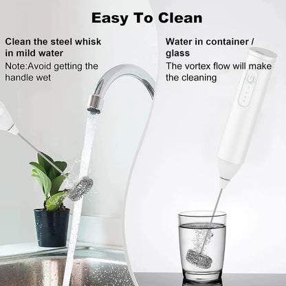 FrothiPro™ 3-Speed Mini Milk Frother & Coffee Mixer