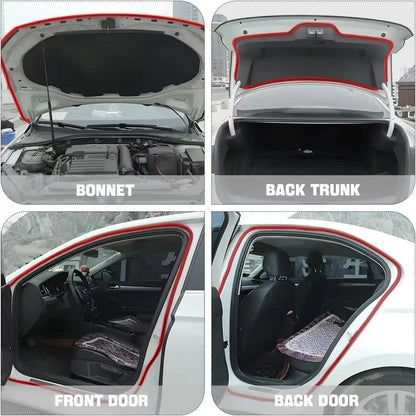 AutoEdge™ – Universal B-Shape Rubber Door Seal for Cars & SUVs