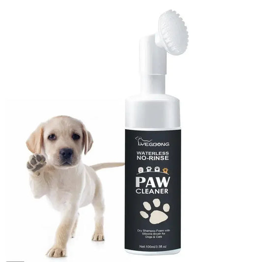FreshPaws™ No-Rinse Foam – Deep Clean Paw Wash for Dogs & Cats