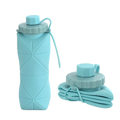 PocketHydrate™ 🏕️🫙 – Portable Silicone Water Bottle for Active Lifestyles