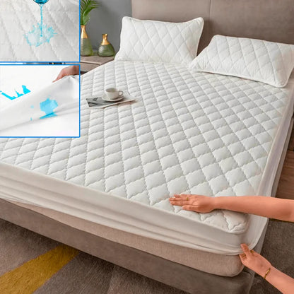 SleepGuard™ – Bed Mattress Protector Cover (Waterproof & Fitted)