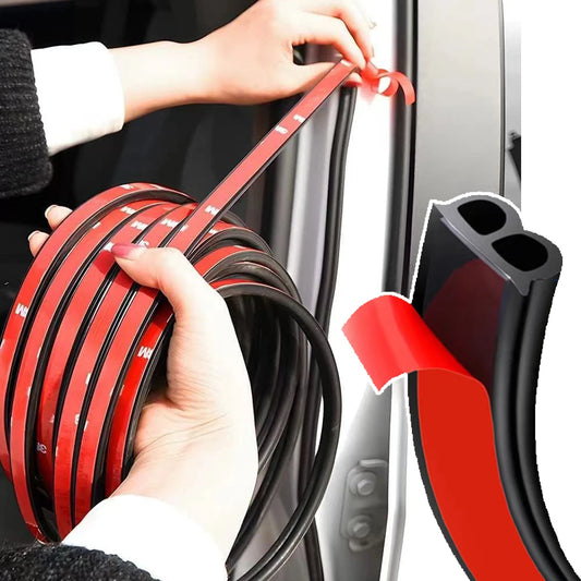 AutoEdge™ – Universal B-Shape Rubber Door Seal for Cars & SUVs