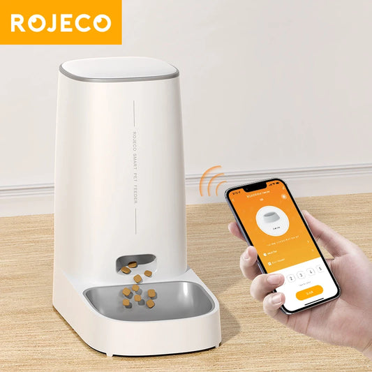 PawPortion™ – Auto Kibble Dispenser with Remote App Control