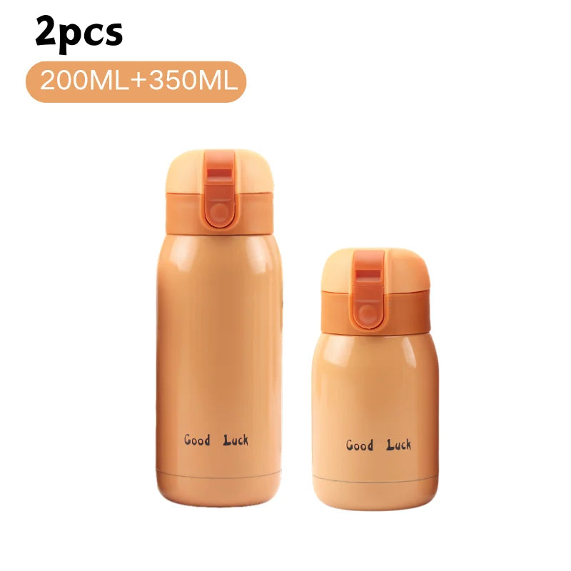 ThermiPop™ – Small Insulated Coffee Mug with One-Click Lid (200ml/350ml)