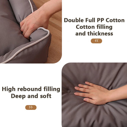 PawsShield™ – Waterproof Dog Bed for All Seasons (Anti-Bite + Thick Padding)