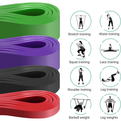 CoreTension™ – Latex Fitness Resistance Bands for Full-Body Training 🏋️