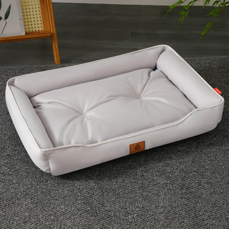 PawsShield™ – Waterproof Dog Bed for All Seasons (Anti-Bite + Thick Padding)