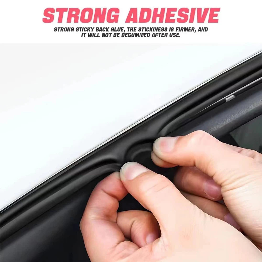 AutoEdge™ – Universal B-Shape Rubber Door Seal for Cars & SUVs