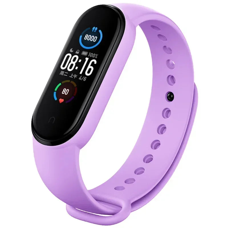 MiStyle™ Silicone Bands – Wrist Straps for Xiaomi Mi Band 3–7