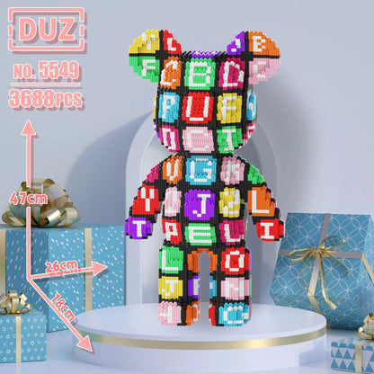 MegaBear Builder™ 🧸🔧 – Assembled Block Toy for Adults & Kids | Birthday Gift Idea