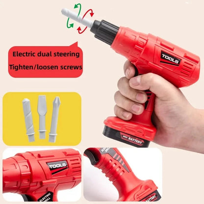 LittleFixer™ 🔧🔋 – Kids’ Electric Drill & Tool Set for Creative Play