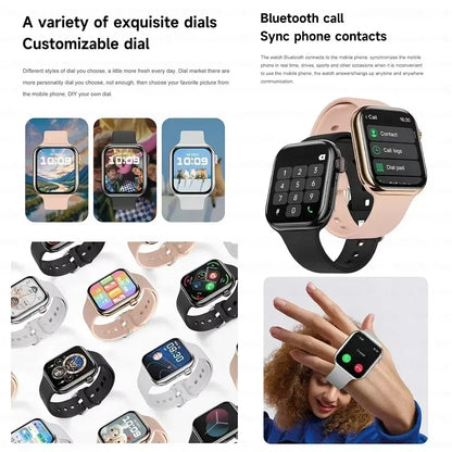 VersaTune™ – Waterproof AMOLED Smartwatch with Bluetooth Music & NFC