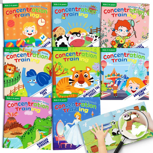 SmartStickers™ – Reusable Learning Sticker Set for Toddlers Ages 3–6