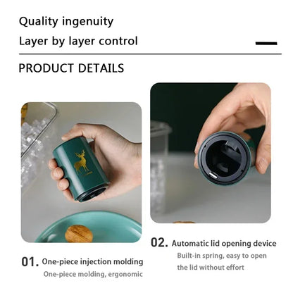 PopMag™ – Magnetic Automatic Beer Bottle Opener (Stainless Steel)