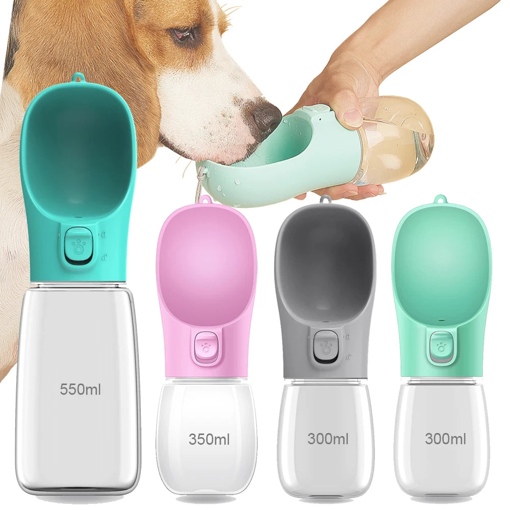 ThirstMate™ – Dog Travel Water Bottle with Built-In Bowl
