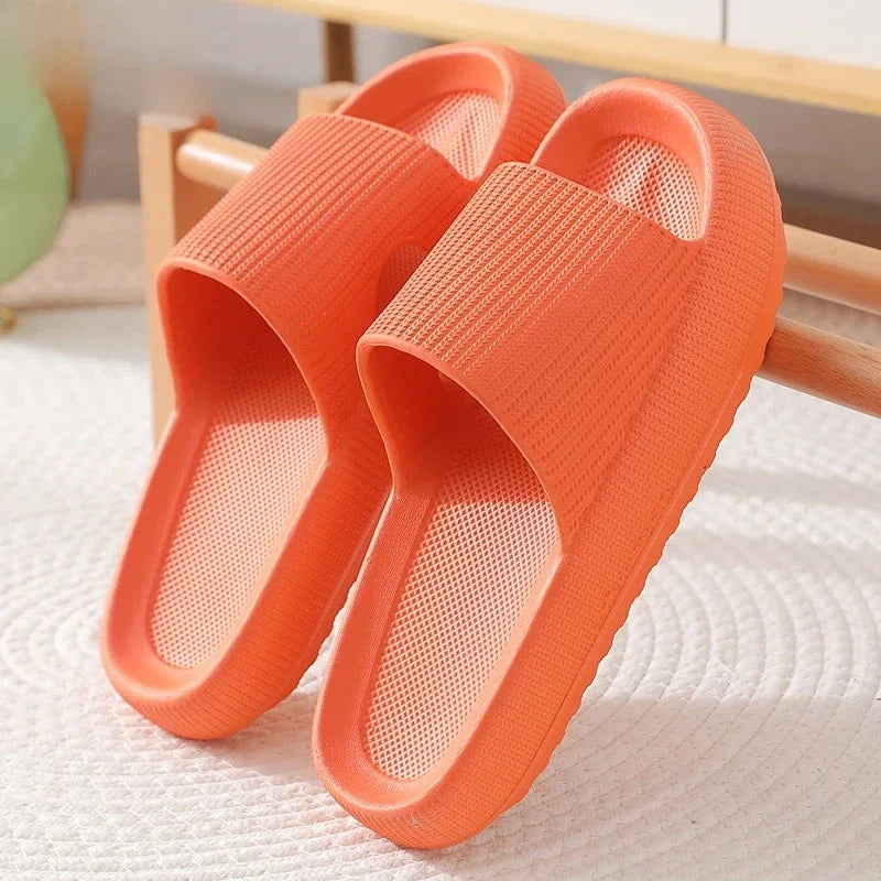 ☁️👣 CloudLift™ Comfort Slides – 4cm Thick Sole EVA Sandals for Summer Vibes