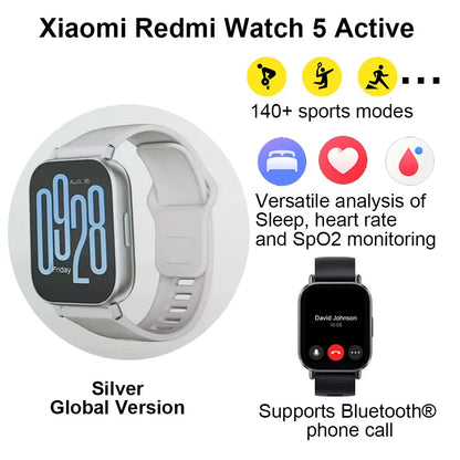 VitaSync™ – Redmi Smartwatch with LCD Display & Health Sensors
