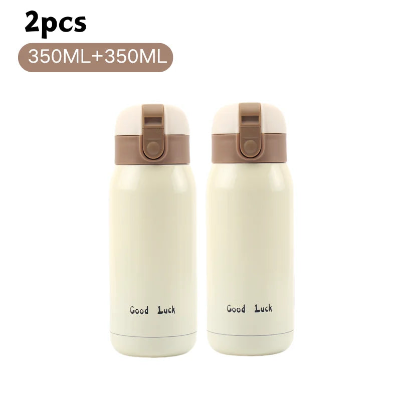 ThermiPop™ – Small Insulated Coffee Mug with One-Click Lid (200ml/350ml)