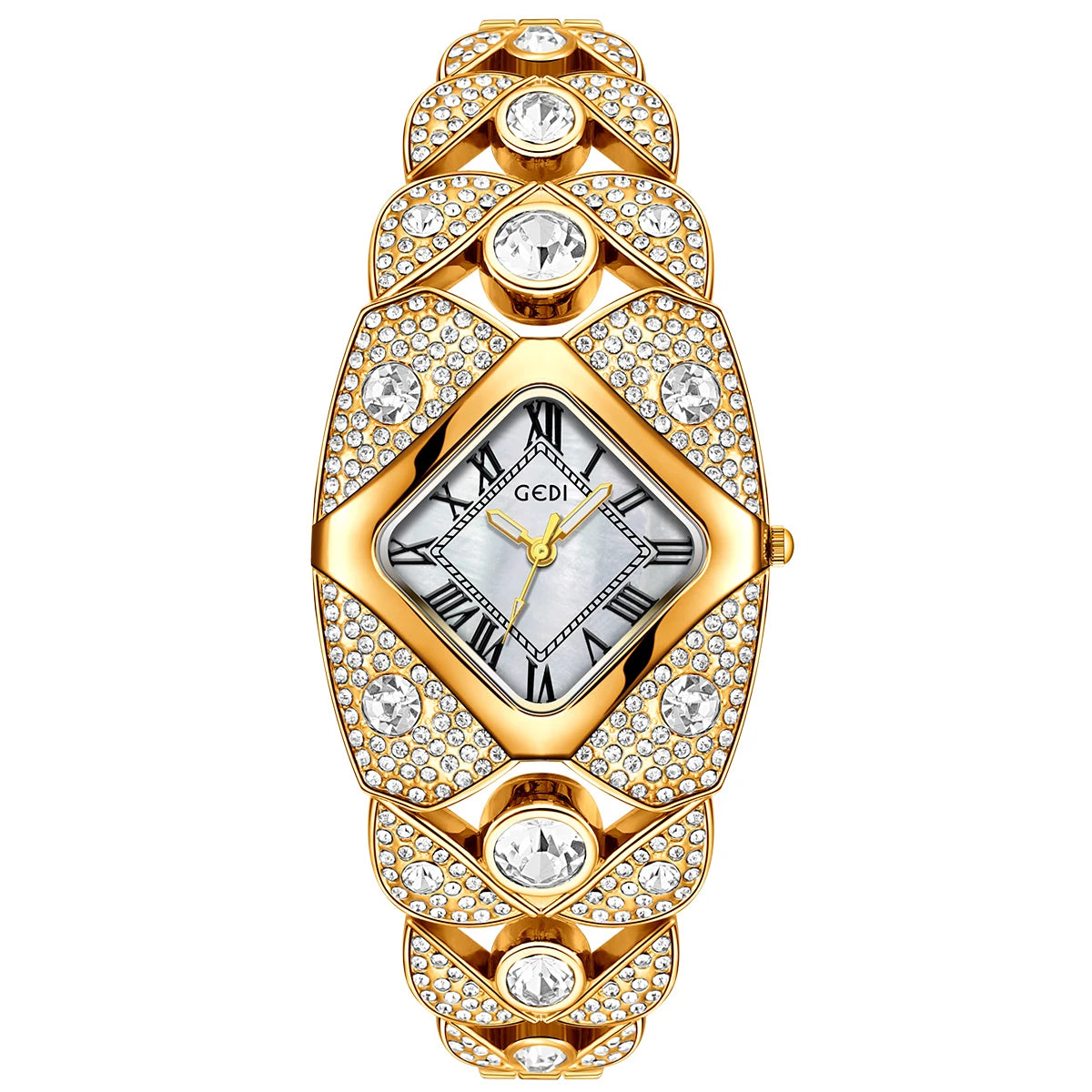 AuroraTime™ 💫🩷 –  Luxury Women’s Wristwatch with Diamonds & Waterproof Design