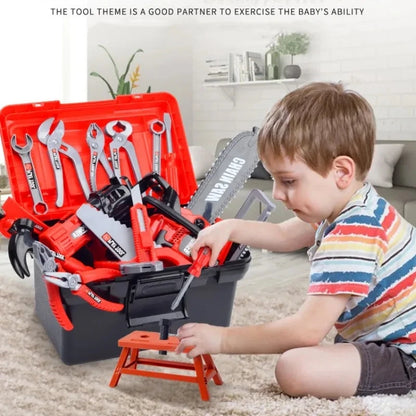 LittleFixer™ 🔧🔋 – Kids’ Electric Drill & Tool Set for Creative Play