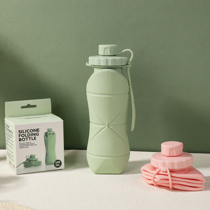 PocketHydrate™ 🏕️🫙 – Portable Silicone Water Bottle for Active Lifestyles