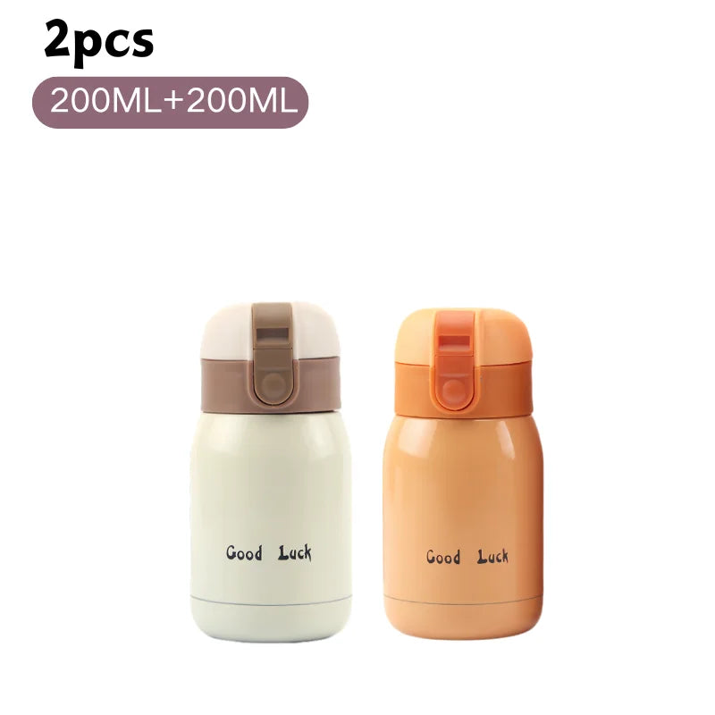 ThermiPop™ – Small Insulated Coffee Mug with One-Click Lid (200ml/350ml)