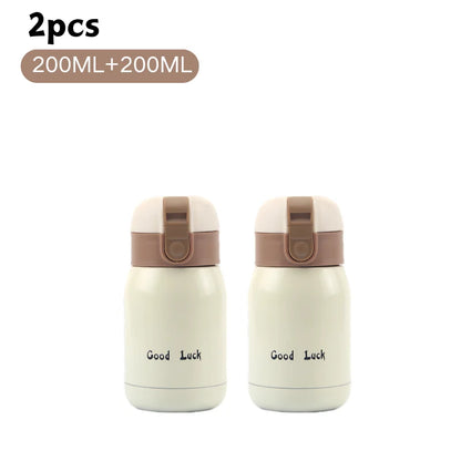 ThermiPop™ – Small Insulated Coffee Mug with One-Click Lid (200ml/350ml)
