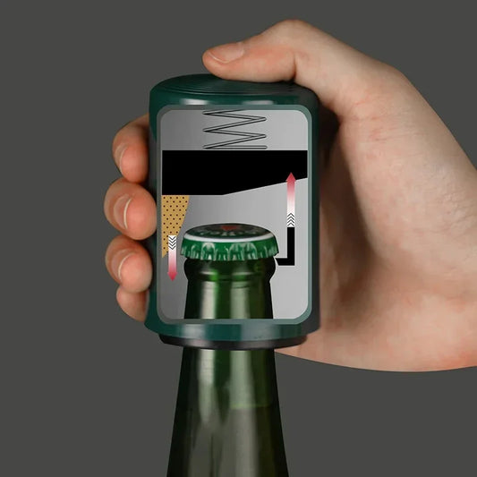 PopMag™ – Magnetic Automatic Beer Bottle Opener (Stainless Steel)