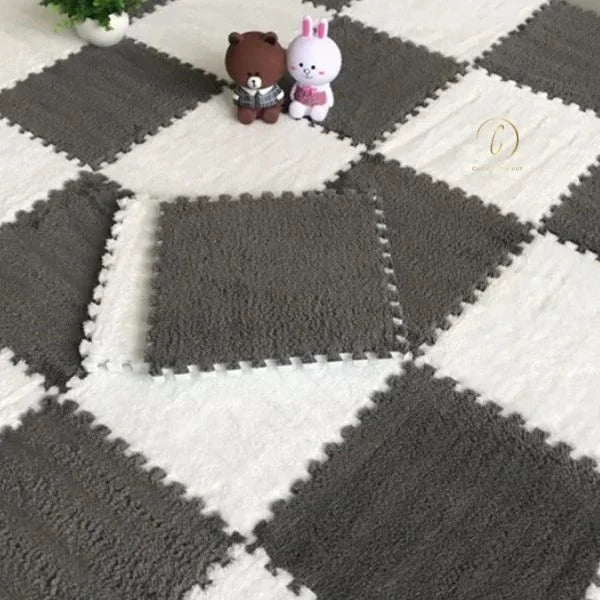 bathroom rug black and white