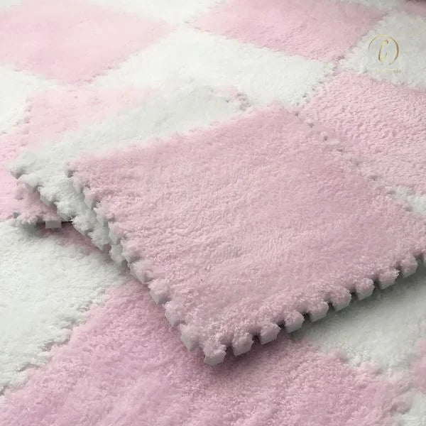 pink bedrom rug
