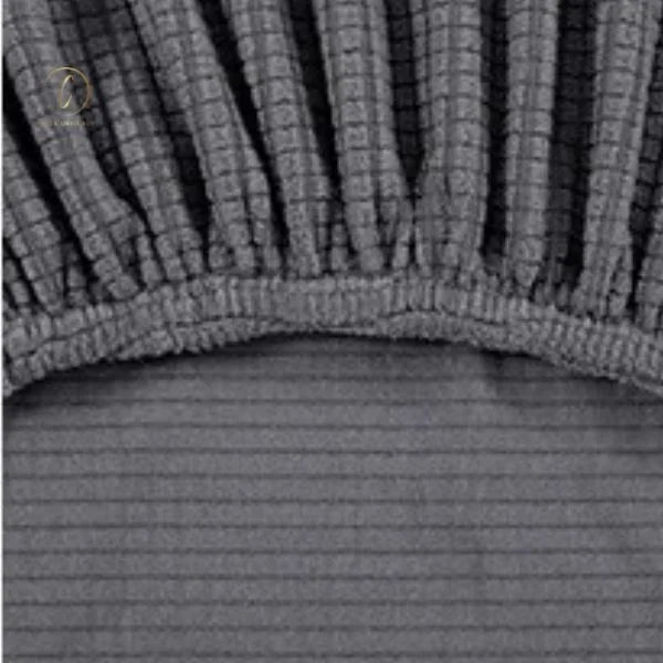 UK Sofa Covers | Elastic Jacquard Fabric Sofa Cover Grey