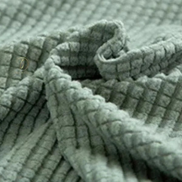 UK Sofa Covers | Elastic Jacquard Fabric Sofa Cover pea green