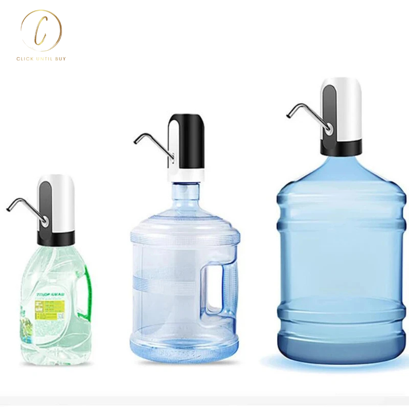 Portable Water Bottle Dispenser – USB Charging Electric Pump for Home & Office