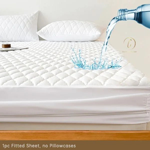 double waterproof mattress protector 
